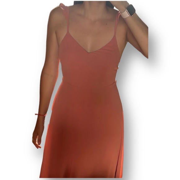 Lulus Dresses & Skirts - NWT Lulu’s Rise Rusty Rose Maxi Dress